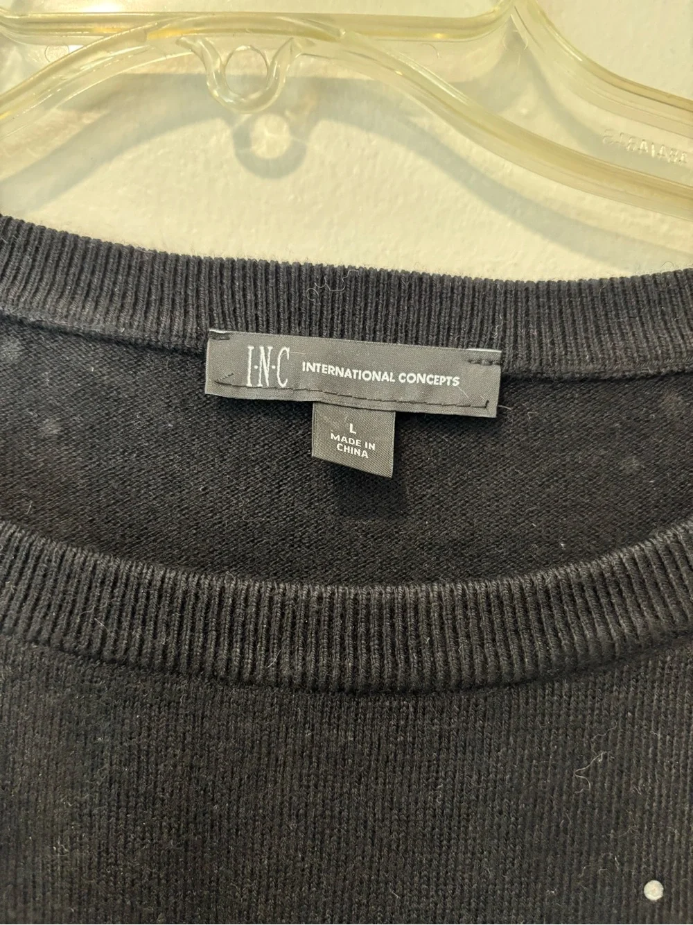 INC Rhinestone sweater - Picture 3 of 5